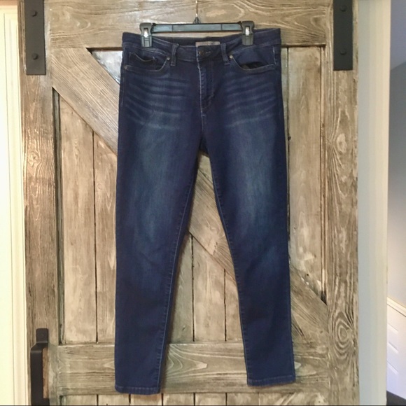 white top and denim jeans